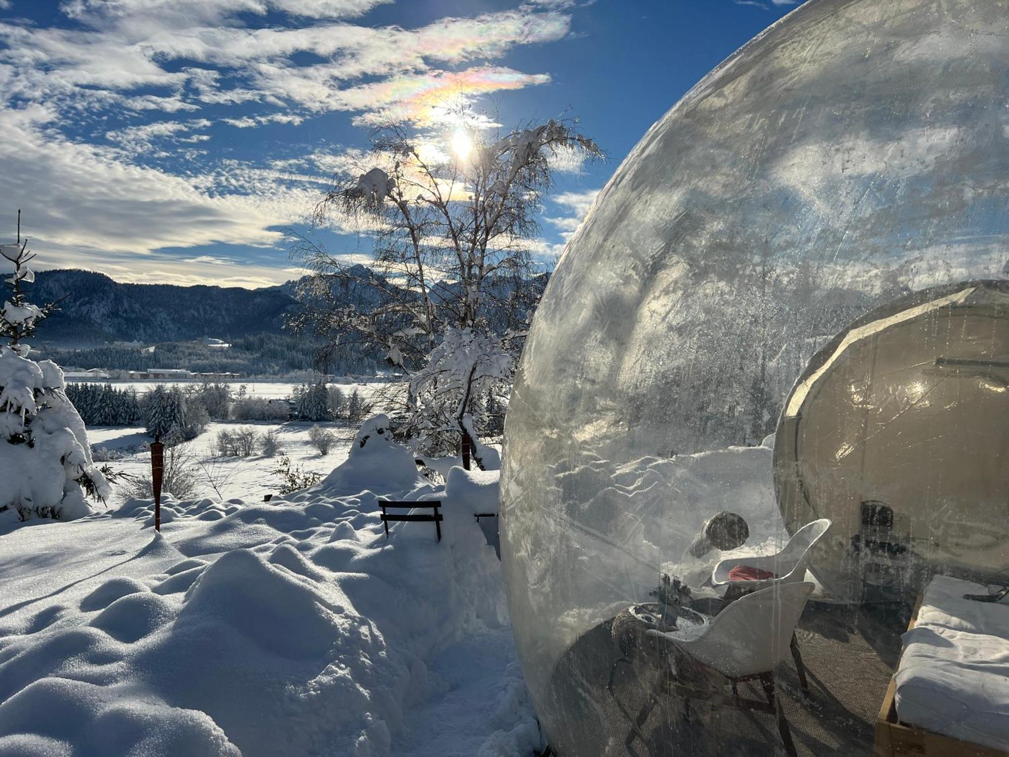 Bubble Tent Fuessen Im Allgaeu Fussen Exterior foto