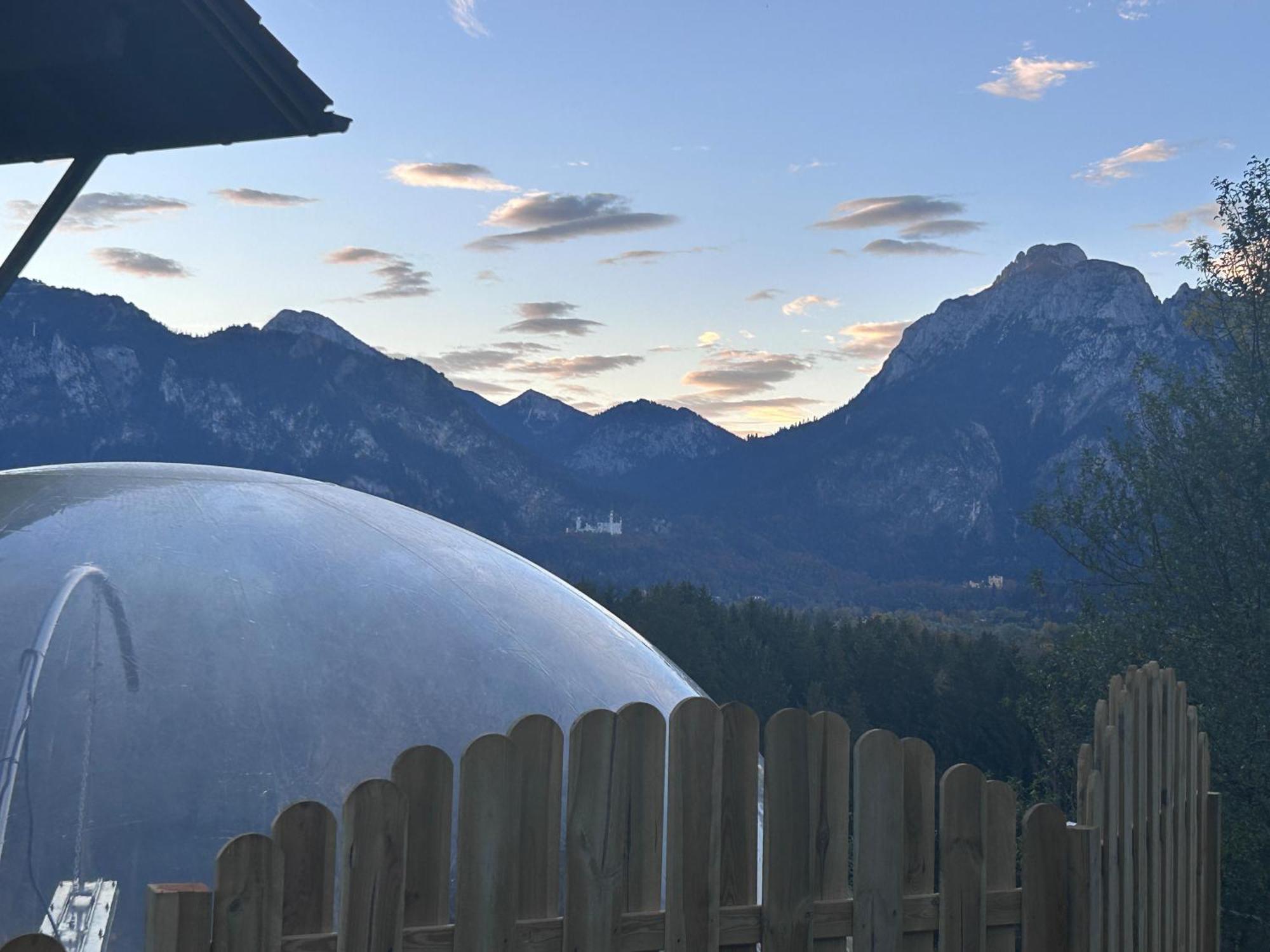 Bubble Tent Fuessen Im Allgaeu Fussen Exterior foto